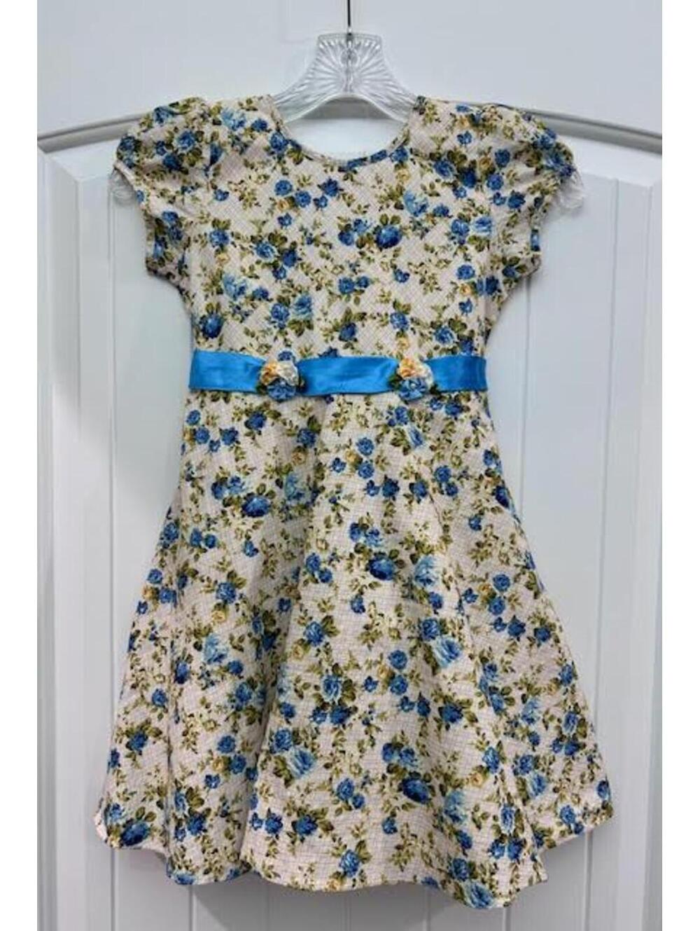🌸 Mine Pink Girls Cottage Core Boutique Dress Size 5/6